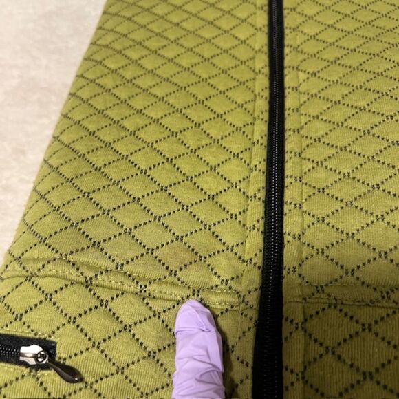 Blast Womens Green Mock Neck Full Zip Vest Jacket With Pockets Size XL - Picture 6 of 11